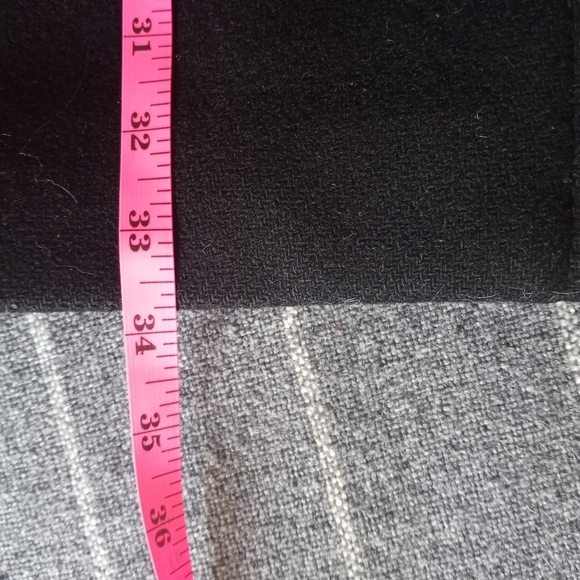 J. Crew Stadium Cloth Classic  Preppy Wool Placket Zipper Casual Black Jacket - Picture 8 of 8